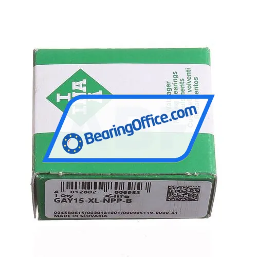 INA GAY15-XL-NPP-B bearing image 2