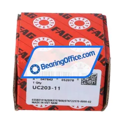 FAG UC203-11 rulman resim 3