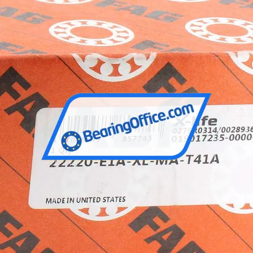 FAG 22220-E1A-XL-MA-T41A bearing image 7