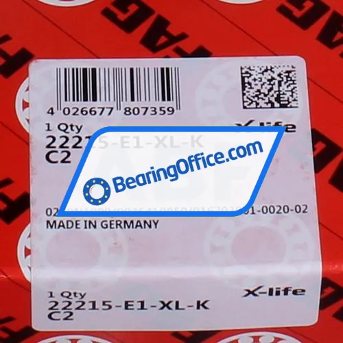 FAG 22215-E1-XL-K-C2 bearing image 6