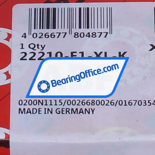 FAG 22210-E1-XL-K bearing image 4