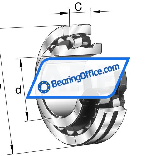 FAG 222S-307-MA bearing image 4