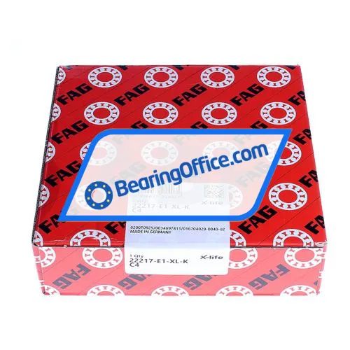 FAG 22217-E1-XL-K-C4 bearing image 4