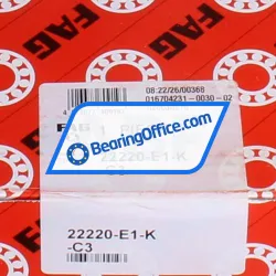 FAG 22220-E1-K-C3 rulman resim 5
