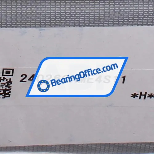 NSK 24026CAM E4 S11 bearing image 7