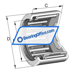 INA BK1514-RS-L271 rulman resim 3