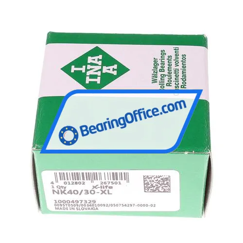 INA NK40/30-XL bearing image 2