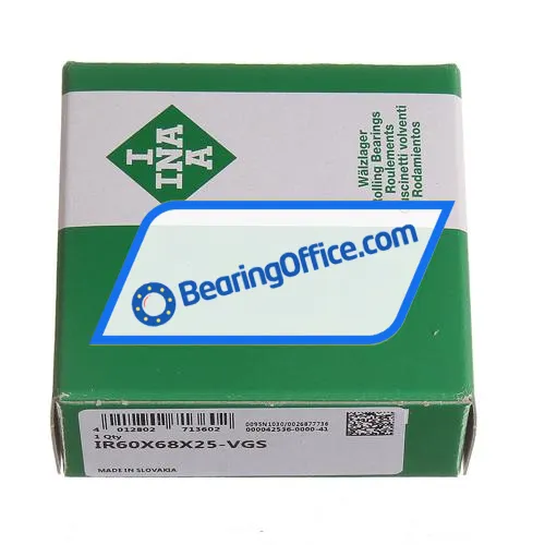 INA IR60X68X25-VGS bearing image 3