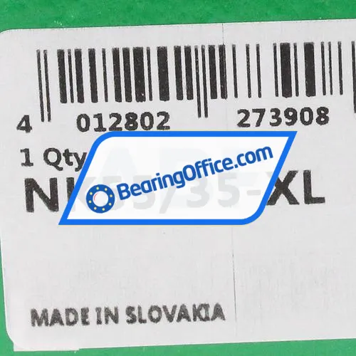 INA NK55/35-XL bearing image 6
