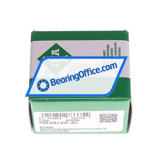 INA NK26/20-XL bearing image 2
