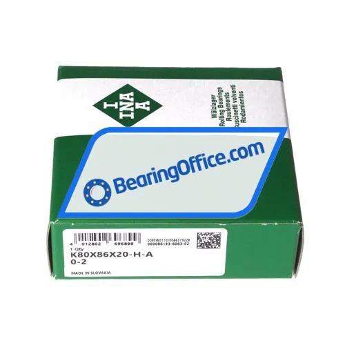 INA K80X86X20-H-A/0-2 bearing image 3
