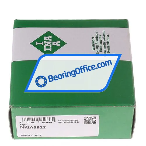 INA NKIA5912 bearing image 4