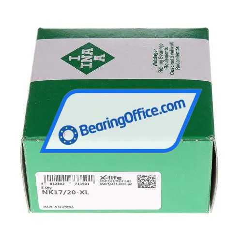 INA NK17/20-XL bearing image 3