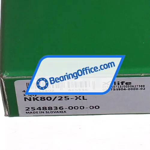 INA NK80/25-XL bearing image 5