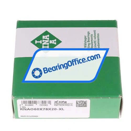 INA RNAO60X78X20-XL bearing image 4