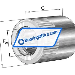 INA HFL0615-R-L564 rulman resim 4