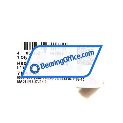 INA HK0812-2RS-FPM-DK-B-L178 bearing image 3