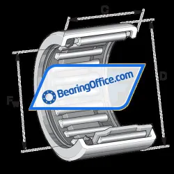 INA HK3518-RS-L271 rulman resim 3