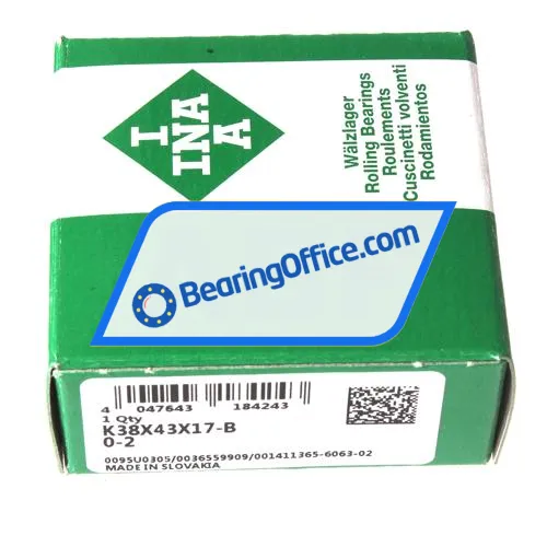 INA K38X43X17-B/0-2 bearing image 3