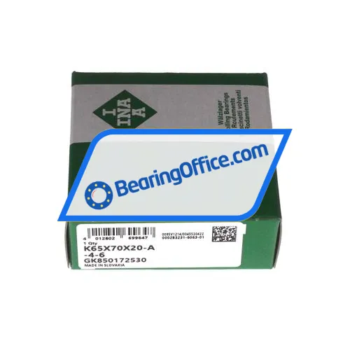 INA K65X70X20-A/-4-6 bearing image 3
