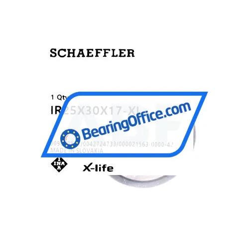 INA IR25X30X17-XL bearing image 2