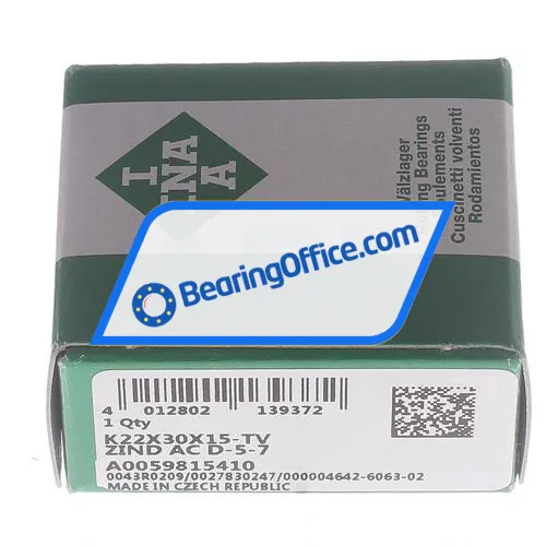 INA K22X30X15-TV/-5-7 bearing image 3