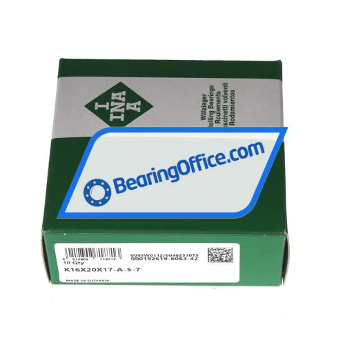 INA K16X20X17-A/-5-7 bearing image 4