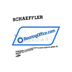 INA K16X20X17-A/-5-7 rulman resim 3