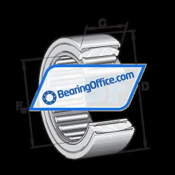 INA RPNA18/32-XL rulman resim 3