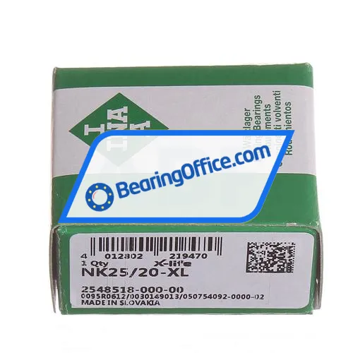 INA NK25/20-XL bearing image 3