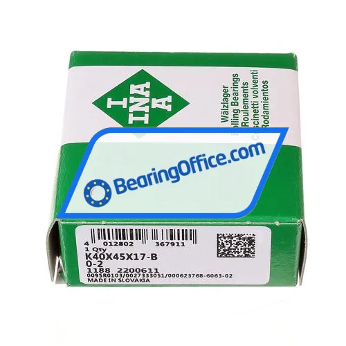 INA K40X45X17-B/0-2 bearing image 3