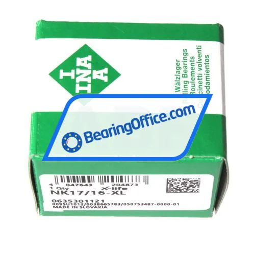 INA NK17/16-XL bearing image 4