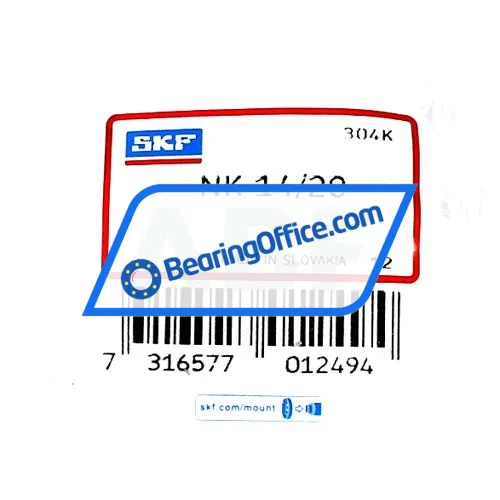 SKF NK14/20 bearing image 3