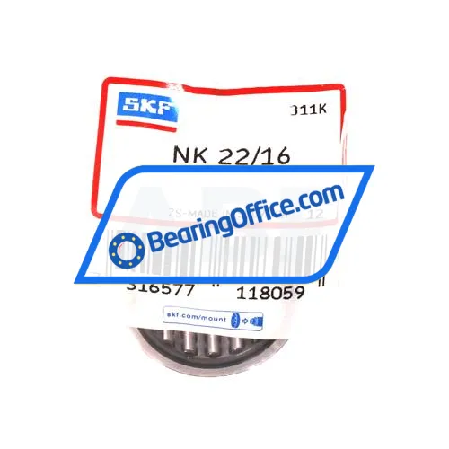 SKF NK22/16 bearing image 3