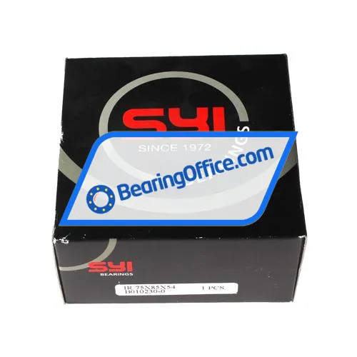 San Yun Industrial Co. Ltd. IR75X85X54 San Yun Industrial Co- Ltd- bearing image 3