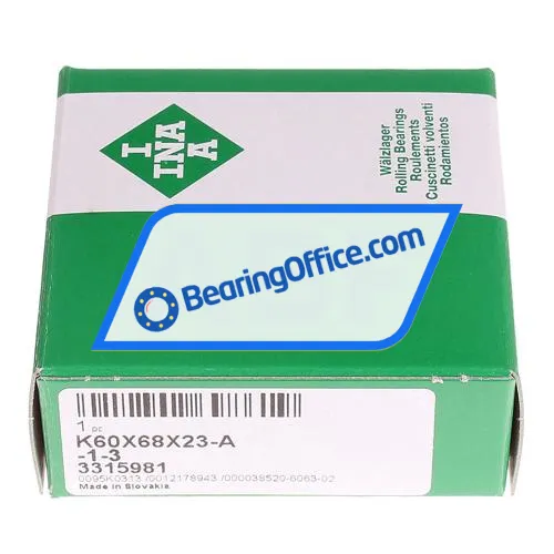 INA K60X68X23-A/-1-3 bearing image 3
