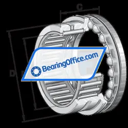 INA NKX50Z rulman resim 4