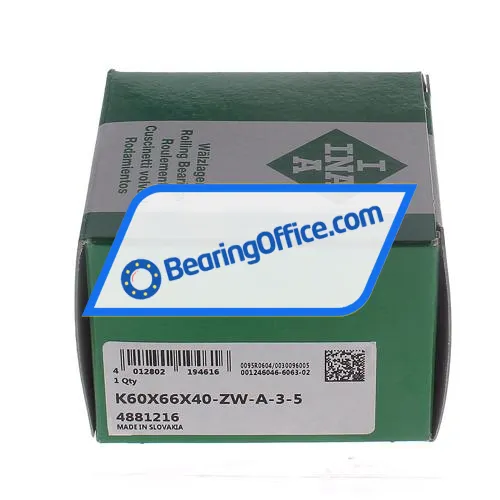 INA K60X66X40-ZW-A/-3-5 bearing image 3