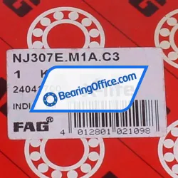 FAG NJ307E-M1A-C3 rulman resim 5