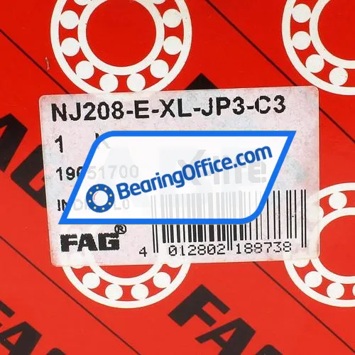 FAG NJ208-E-XL-JP3-C3 bearing image 7