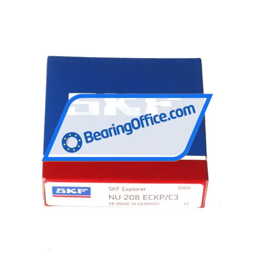 SKF NU208ECKP/C3 bearing image 4