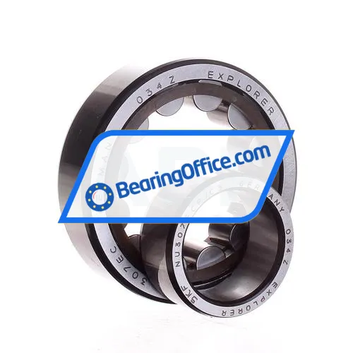 SKF NU307ECP/C3 bearing image 2