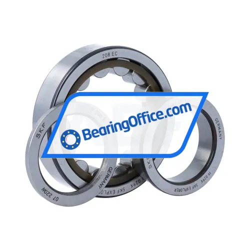 SKF NUP208ECP/C3 bearing image 3