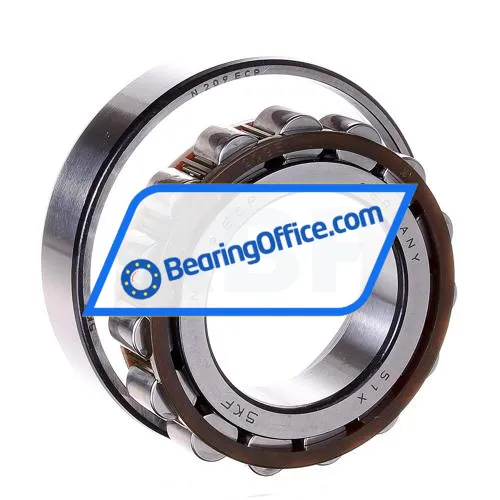 SKF N209ECP bearing image 2