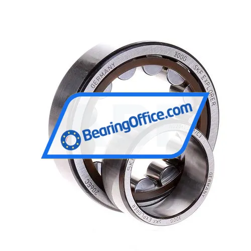 SKF NU206ECKP/C3 bearing image 2
