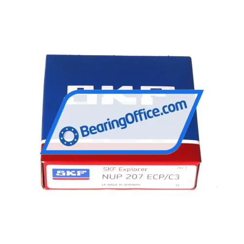 SKF NUP207ECP/C3 bearing image 4