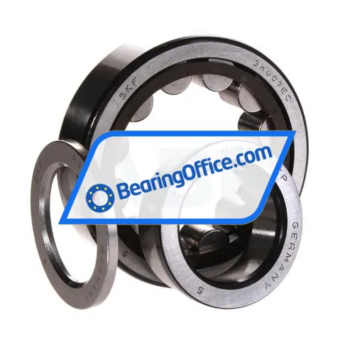 SKF NUP307ECP bearing image 2