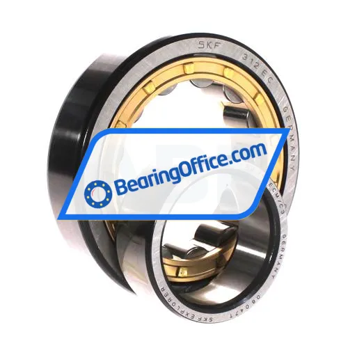 SKF NU312ECM/C3 bearing image 3