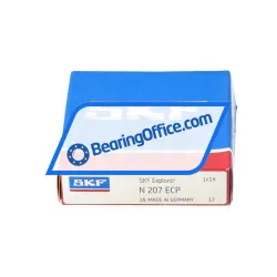 SKF N207ECP rulman resim 3