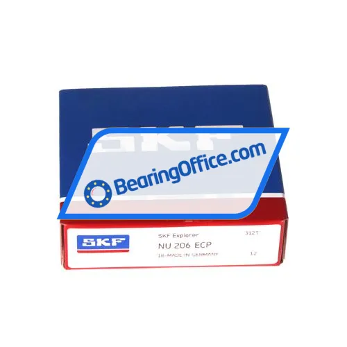 SKF NU206ECP bearing image 3